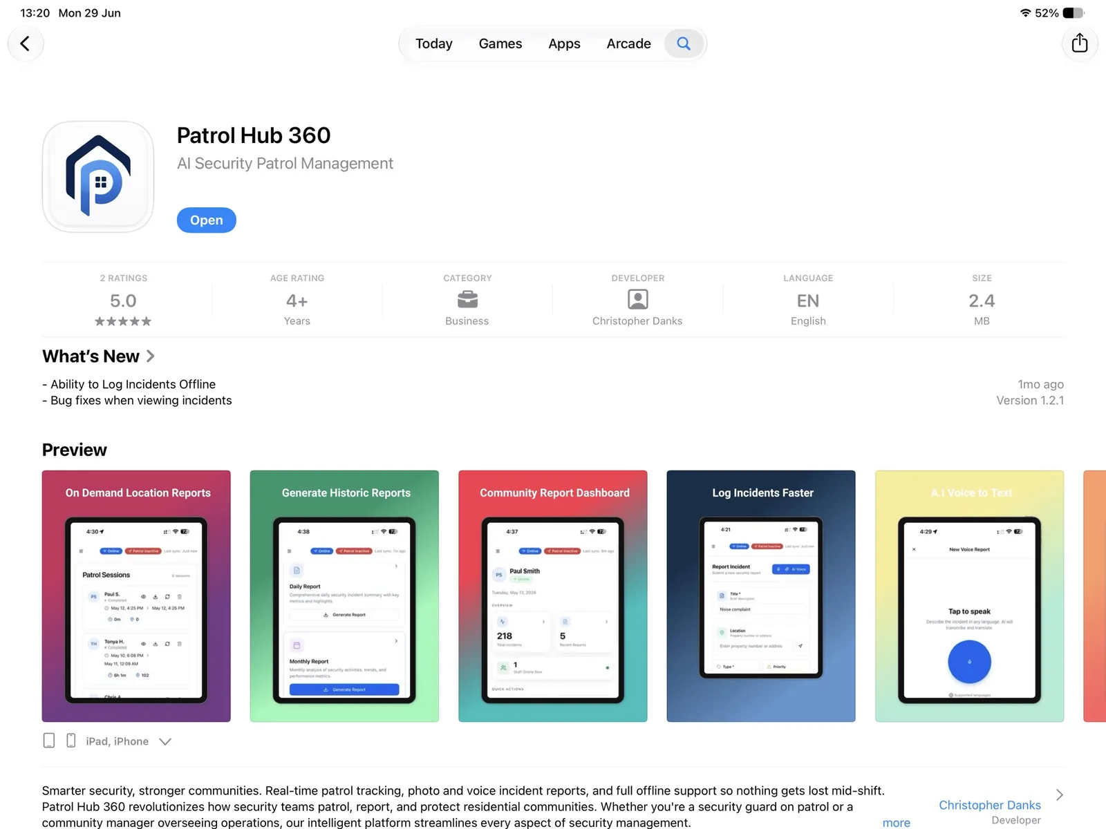 Patrol Hub 360 on the App Store