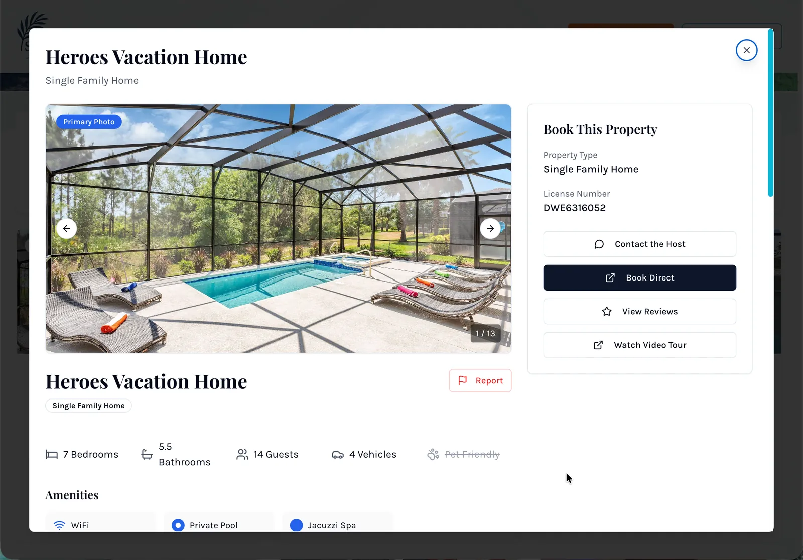Stay At Solterra property details page